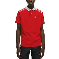 Men's Lacoste Polo Shirts with Shoulder Stripes